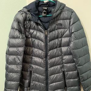 North Face down filled coat Navy
